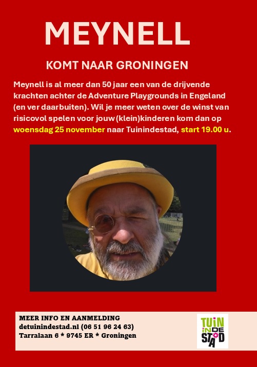 Actieve lezing Meyneel Walter over risicovol spelen